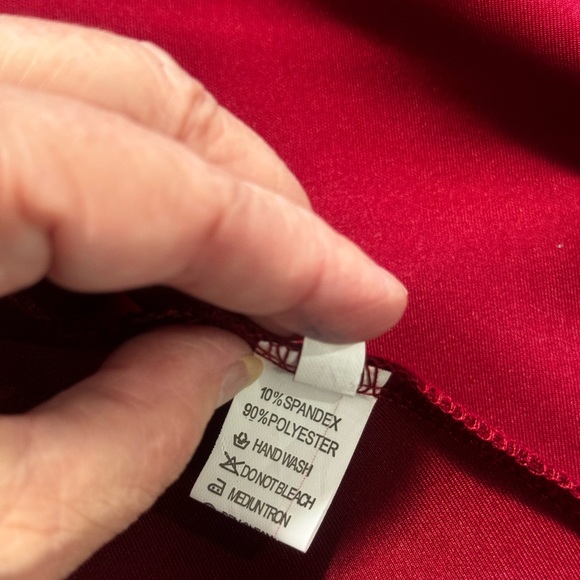 Aveline Slit Burgundy Maxi Off The Shoulder Long Formal Dress (1Q0006) - Picture 9 of 11